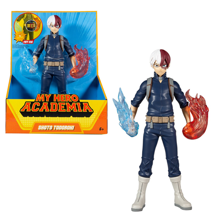 McFarlane Toys: My Hero Academia - Shoto Todoroki 12-Inch Action Figure with Light and Sound - for just $21.95! 