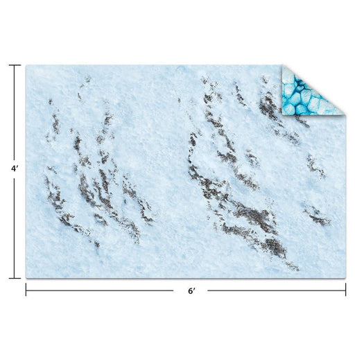 Monster Scenery: Game Mat - 6' x 4' - Ice/Tundra - for just $135! 