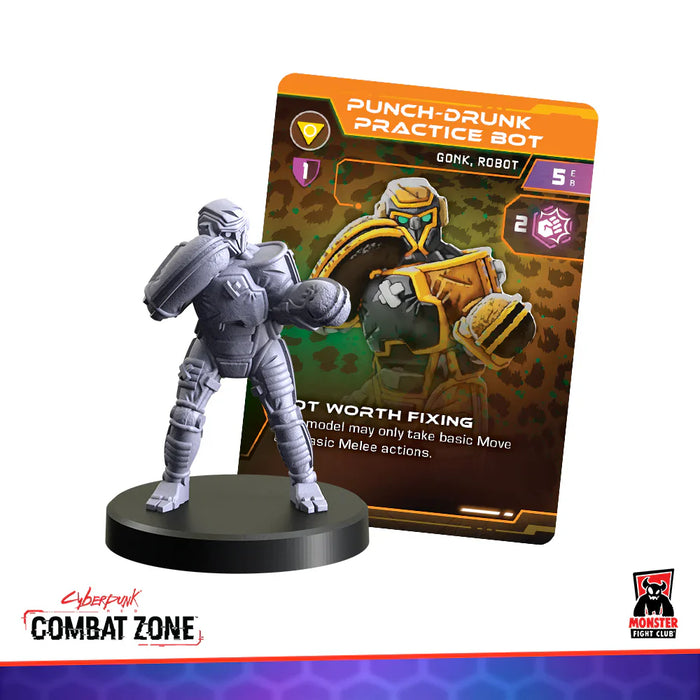 Cyberpunk Red Combat Zone: Trainer Bots (Wild Things Gonks) - for just $20! 