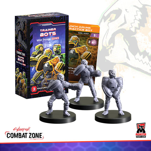 Cyberpunk Red Combat Zone: Trainer Bots (Wild Things Gonks) - for just $20! 