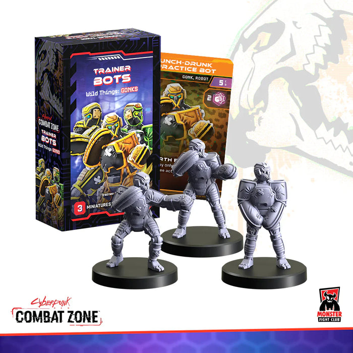 Cyberpunk Red Combat Zone: Trainer Bots (Wild Things Gonks) - for just $20! 