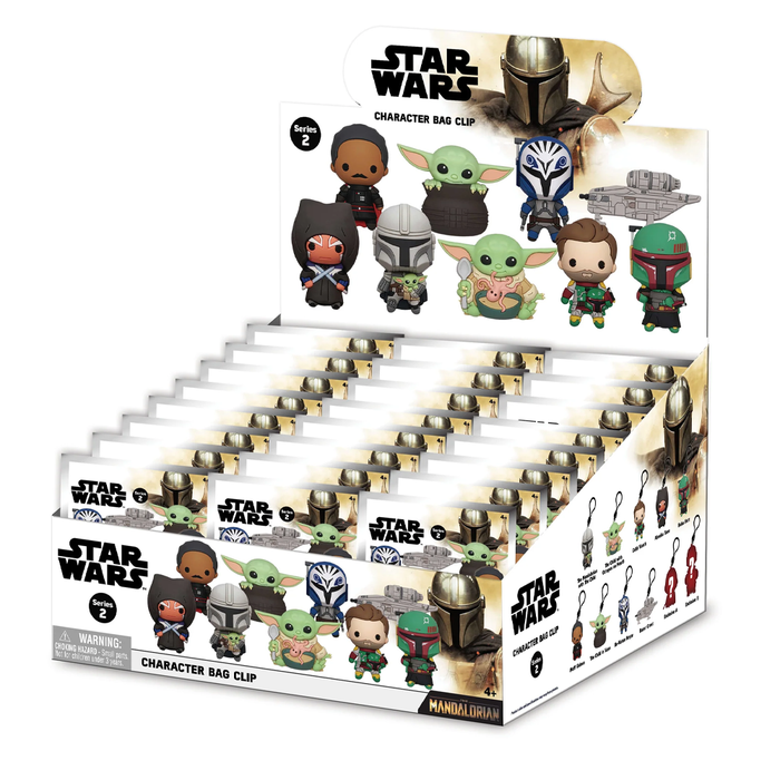 Monogram: Star Wars: The Mandalorian Series 2 - 3D Foam Bag Clip Blind Bag - for just $7.99! 