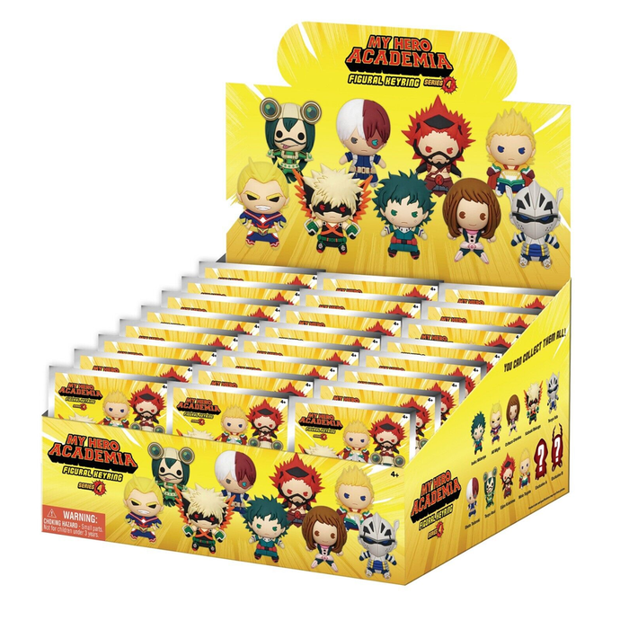 Monogram: My Hero Academia Series 4 - 3D Foam Bag Clip Blind Bag - for just $7.99! 