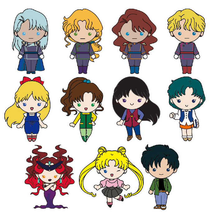 Monogram: Sailor Moon Series 5 - 3D Foam Bag Clip Blind Bag - for just $7.99! 