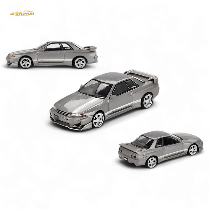 Nissan Skyline GT-R (R32) Veilside Combat C-I Veilside Combat Grey #971 1:64 - for just $19.99! 