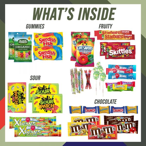 Military Candy Care Package - for just $49.99! 