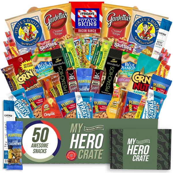 Sweet & Salty Military Care Package - for just $55.99! 