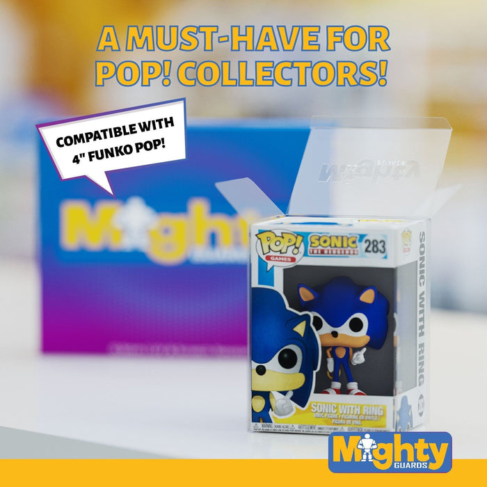 Standard Size Mighty Guards 20-Pack for 4" Funko Pop! - Premium Pop! Accessory - Just $20.99! Shop now at Retro Gaming of Denver