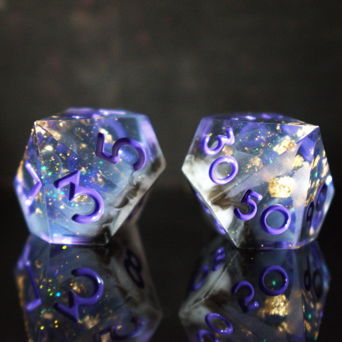 Mirage Arcane Sharp-Edged Resin Dice Set - Premium Resin - Just $39.99! Shop now at Retro Gaming of Denver