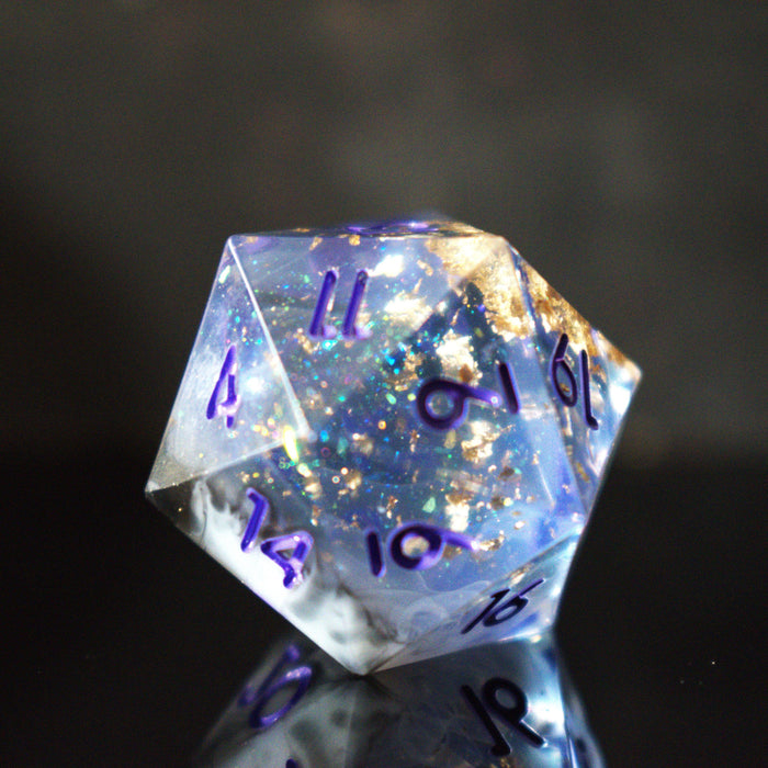 Mirage Arcane Sharp-Edged Resin Dice Set - Just $39.99! Shop now at Retro Gaming of Denver