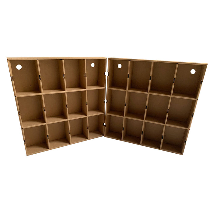 KUBBIE ECO BROWN (3x4) - In Box Display Case for Funko Pops, Wall Mountable & Stackable Pop Shelf (Cardboard) - Just $39.99! Shop now at Retro Gaming of Denver