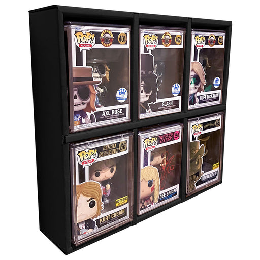 GRAIL KUBBIE BLACK (3x2) - In Box Display Case for Funko Pops in Acrylic Pop Shield Armor (Cardboard) - for just $34.99! 