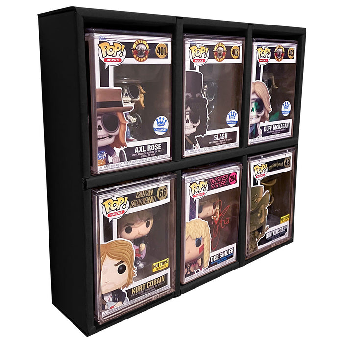 GRAIL KUBBIE BLACK (3x2) - In Box Display Case for Funko Pops in Acrylic Pop Shield Armor (Cardboard) - for just $34.99! 