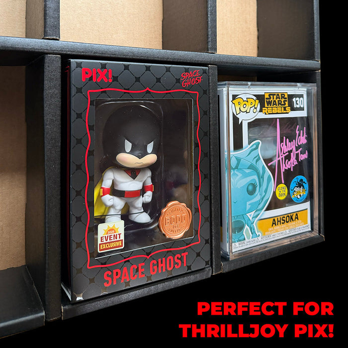 GRAIL KUBBIE BLACK (3x2) - In Box Display Case for Thrilljoy Pix (Cardboard) - for just $34.99! 