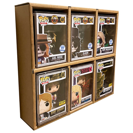 GRAIL KUBBIE BROWN (3x2) - In Box Display Case for Funko Pops in Acrylic Pop Shield Armor (Cardboard) - for just $22.50! 