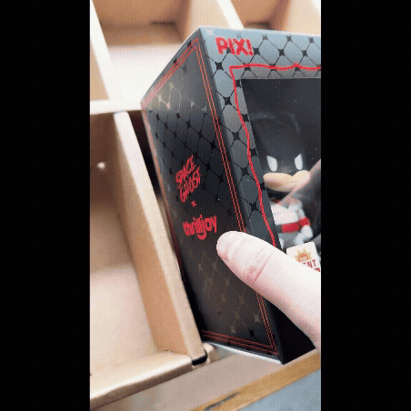 GRAIL KUBBIE BROWN (3x2) - In Box Display Case for Thrilljoy Pix (Cardboard) - for just $29.99! 