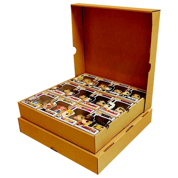 KUBBIE KASE (3x4) - Kubbie Economy & Kubbie Lid Combo for Funko Pops, Perfect for Conventions (Cardboard) - for just $54.99! 