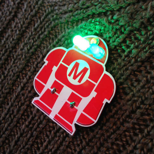 Makey Robot Solder Skill Badges - Pack of 50 - for just $180! 