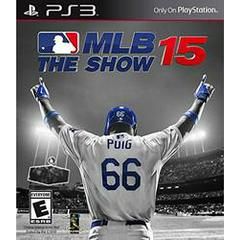 Front cover view of MLB 15: The Show Playstation 3