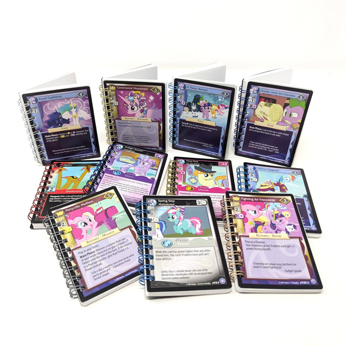 My Little Pony Collectible Card Game Notebook - for just $4! 