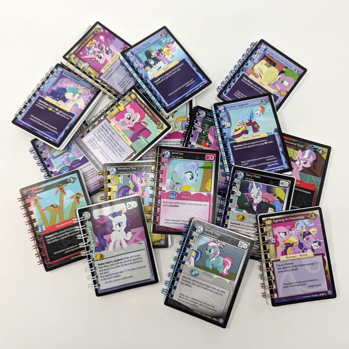 My Little Pony Collectible Card Game Notebook - for just $4! 