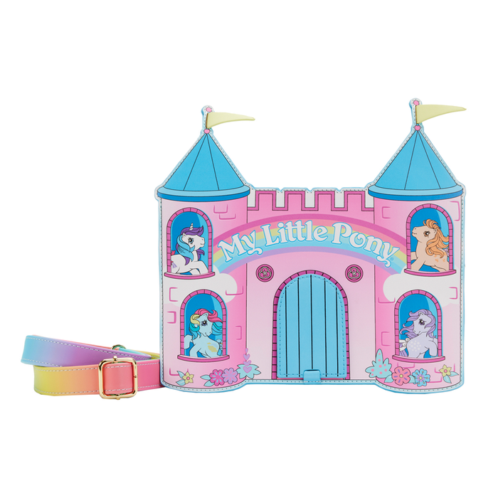 Loungefly: Hasbro - My Little Pony Castle Cross Body Bag - for just $70! 