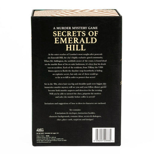 A Murder Mystery Game: Secrets of Emerald Hill - for just $24.99! 