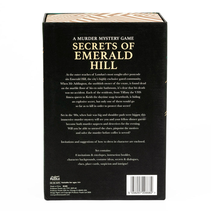 A Murder Mystery Game: Secrets of Emerald Hill - for just $24.99! 