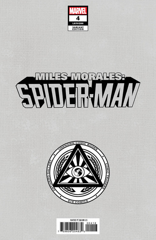 MILES MORALES: SPIDER-MAN #4 UNKNOWN COMICS TYLER KIRKHAM EXCLUSIVE VAR (03/15/2023) - for just $15! 