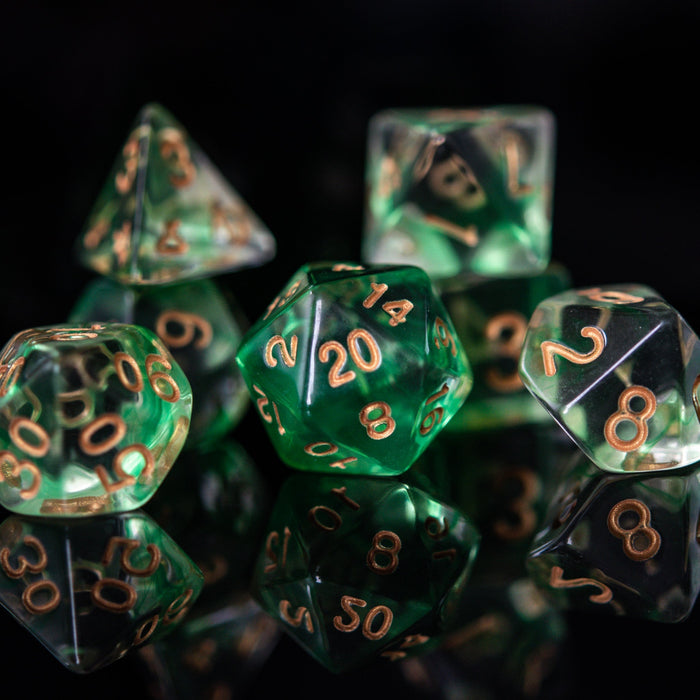 Mojito Acrylic Dice Set - Just $9.99! Shop now at Retro Gaming of Denver