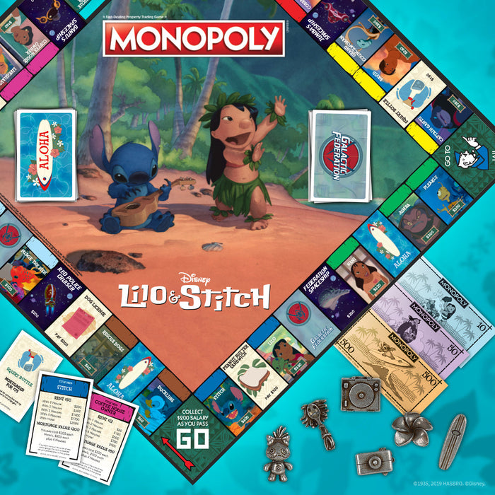 MONOPOLY®: Disney Lilo & Stitch - for just $49.99! 