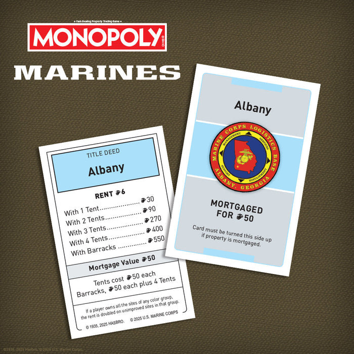 MONOPOLY®: Marines 250th Anniversary - for just $44.99! 