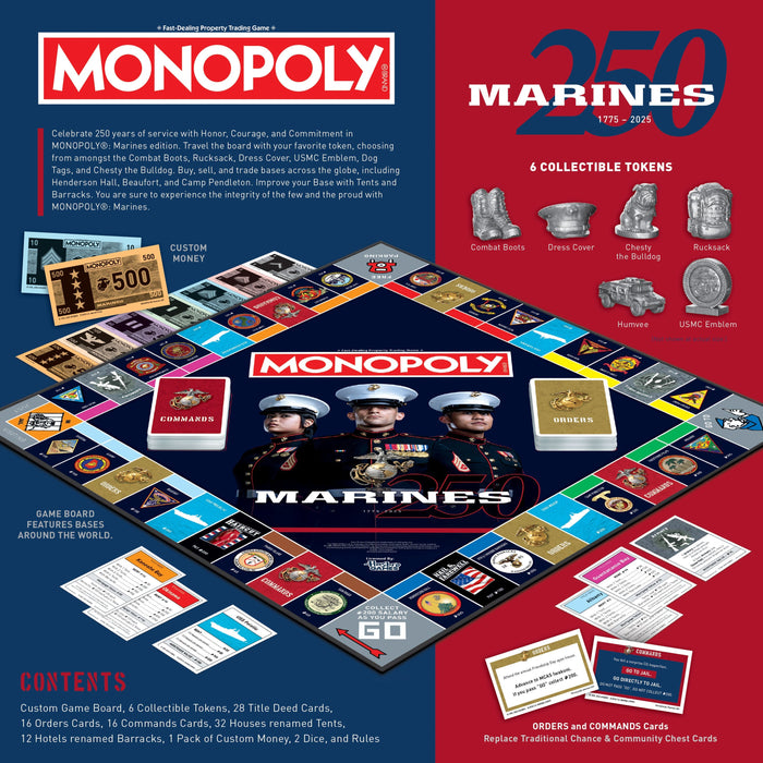 MONOPOLY®: Marines 250th Anniversary - for just $44.99! 
