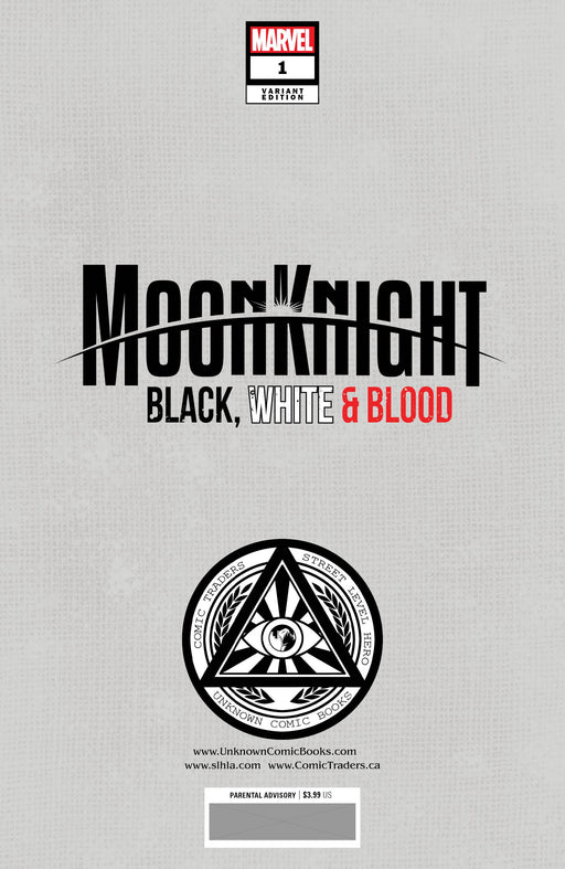 Moon Knight: Black, White & Blood 1 Unknown Comics Creees Exclusive Var (05/11/2022) - for just $15! 