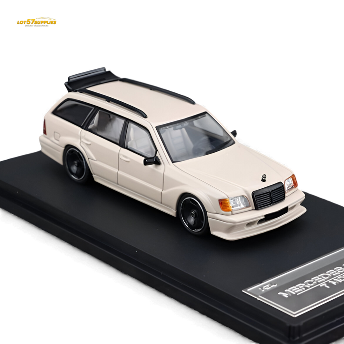 Mortal Mercedes-Benz S124 Milk Tea Color 1:64 - for just $36.99! 