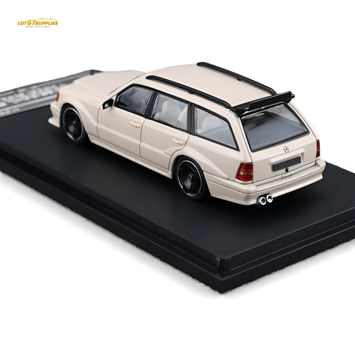 Mortal Mercedes-Benz S124 Milk Tea Color 1:64 - for just $36.99! 