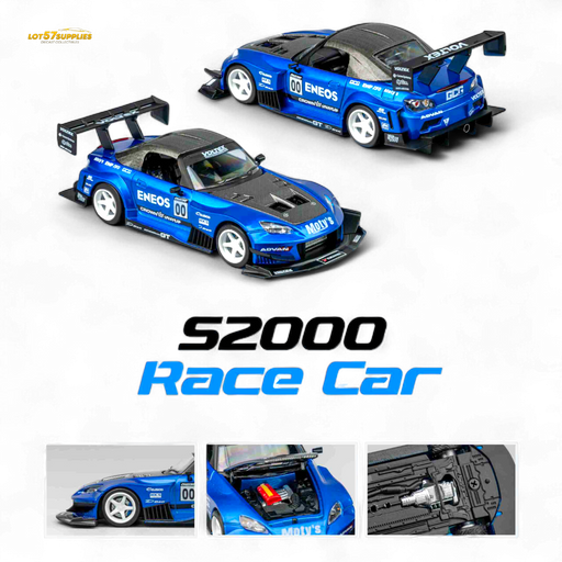 MicroTurbo Honda S2000 ENEOS #00 TOP FUEL - Candy Blue 1:64 - for just $49.99! 