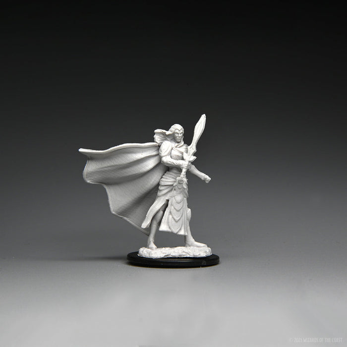 Magic: the Gathering - Unpainted Miniatures - Elf Fighter & Elf Cleric - for just $5.99! 
