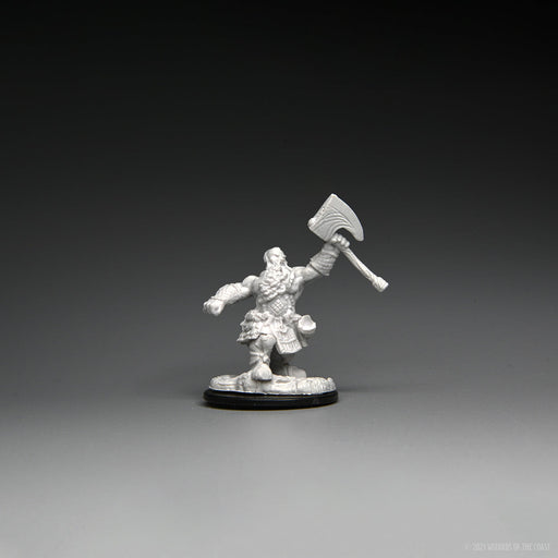Magic: the Gathering - Unpainted Miniatures - Dwarf Fighter & Dwarf Cleric - for just $5.99! 