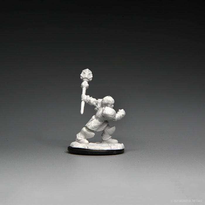 Magic: the Gathering - Unpainted Miniatures - Dwarf Fighter & Dwarf Cleric - for just $5.99! 