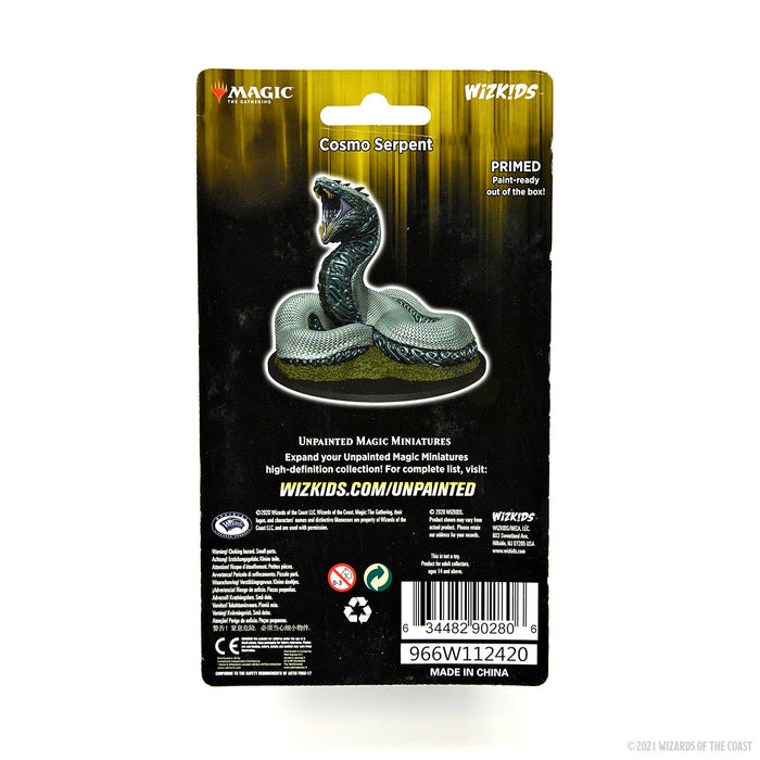 Magic: the Gathering - Unpainted Miniatures - Cosmo Serpent - for just $9.99! 