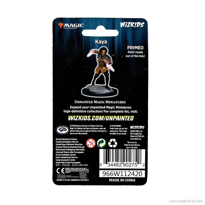 Magic: the Gathering - Unpainted Miniatures - Kaya - for just $5.99! 