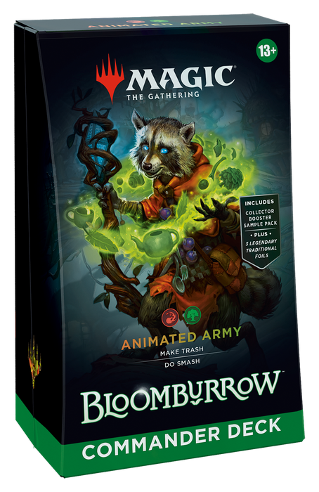 Magic: the Gathering - Bloomburrow Commander Deck  - Animated Army - for just $65! 