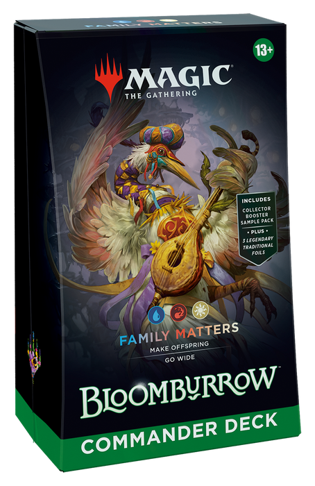 Magic: the Gathering - Bloomburrow Commander Deck  - Family Matters - for just $65! 