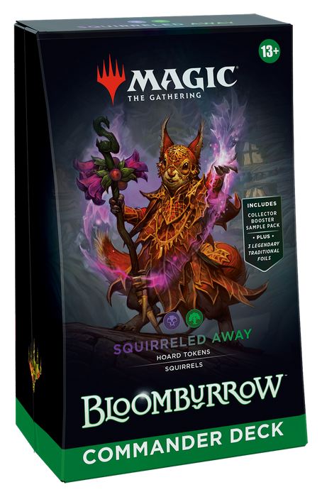 Magic: the Gathering - Bloomburrow Commander Deck  - Squirreled Away - for just $65! 