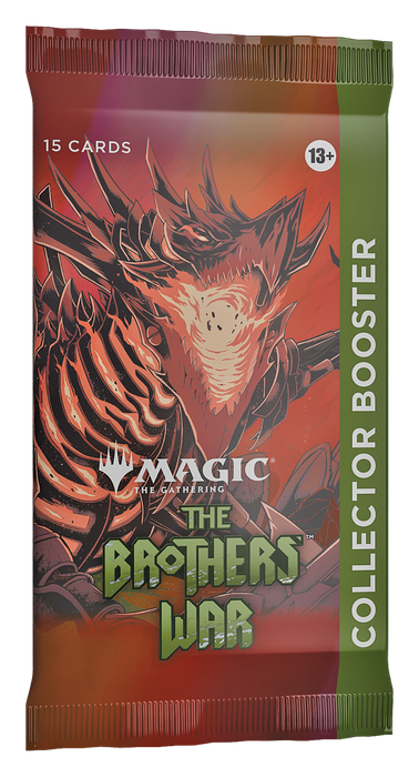 Magic: the Gathering - The Brother's War Collector's Booster Pack - for just $30! 
