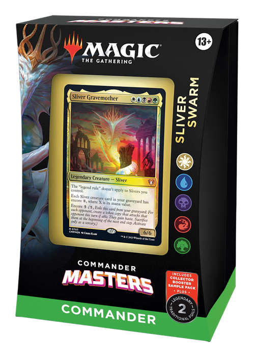 Magic: the Gathering - Commander Masters Commander Deck  - Sliver Swarm - for just $99.99! 