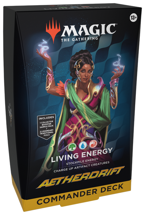 Magic: The Gathering - Aetherdrift Commander Deck - Living Energy - for just $39.99! 