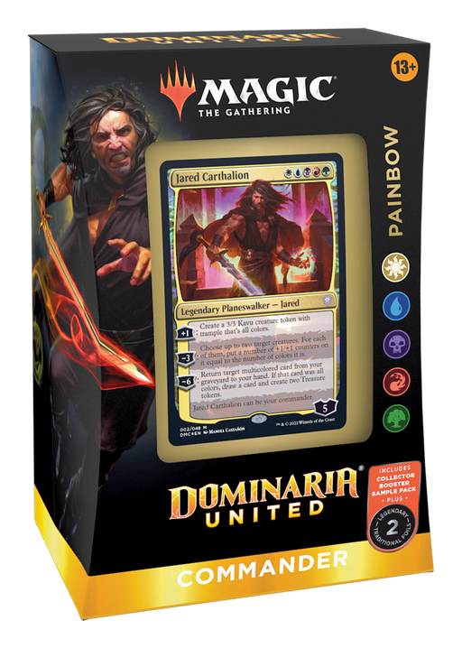 Magic: the Gathering - Dominaria United Commander Deck - Painbow - for just $55! 