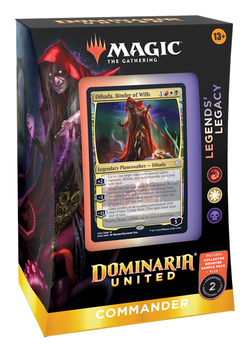 Magic: the Gathering - Dominaria United Commander Deck - Legends' Legacy - for just $55! 